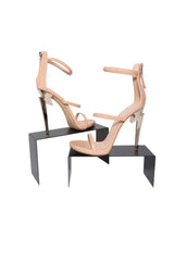 Giuseppe Zanotti Nude Lightning Bolt Heel