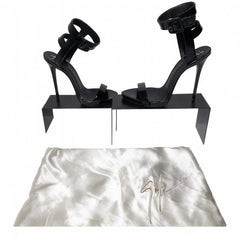 Giuseppe Zanotti Black Patent Leather Buckle