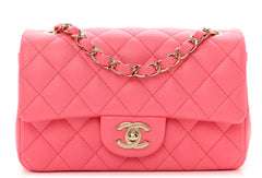 Chanel Pink Classic Mini Flap